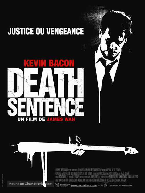 Death Sentence - French Movie Poster