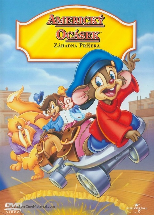 An American Tail: The Mystery of the Night Monster - Czech DVD movie cover