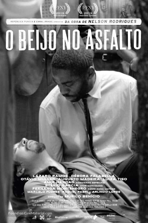 O Beijo no Asfalto - Brazilian Movie Poster