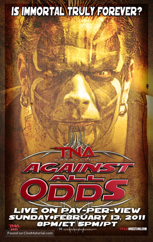 TNA Wrestling: Against All Odds - Movie Poster