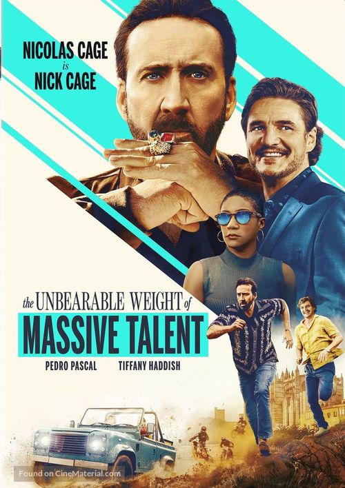 The Unbearable Weight of Massive Talent - DVD movie cover