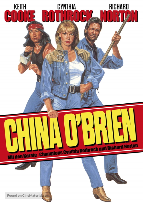China O&#039;Brien 2 - German Movie Poster