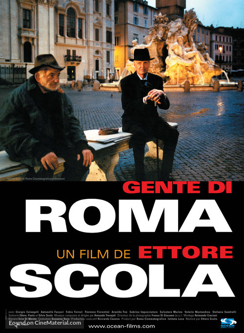 Gente di Roma - French Movie Poster