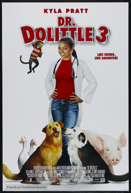 Dr Dolittle 3 - Movie Poster
