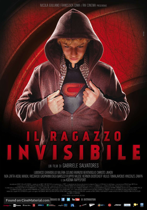 Il ragazzo invisibile - Italian Movie Poster