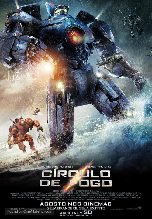 Pacific Rim - Brazilian Movie Poster