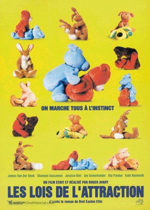 The Rules of Attraction - French Movie Poster