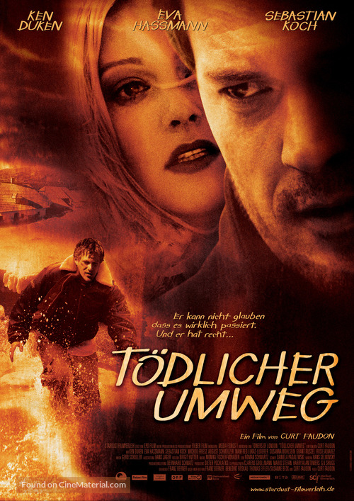 T&ouml;dlicher Umweg - German Movie Poster