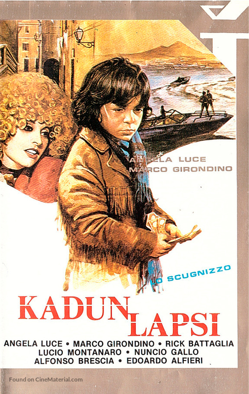 Lo scugnizzo - Finnish VHS movie cover