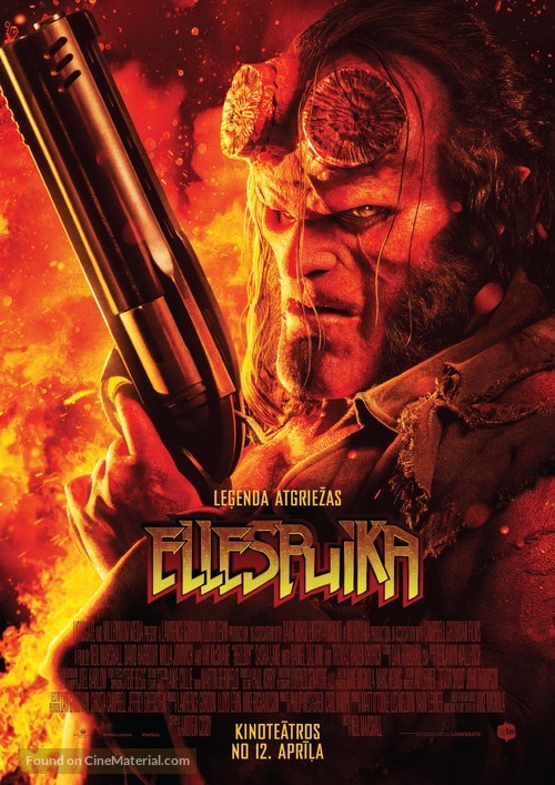 Hellboy - Latvian Movie Poster