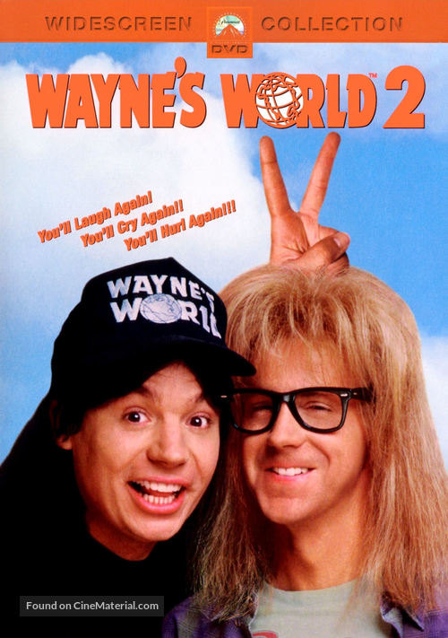 Wayne&#039;s World 2 - DVD movie cover