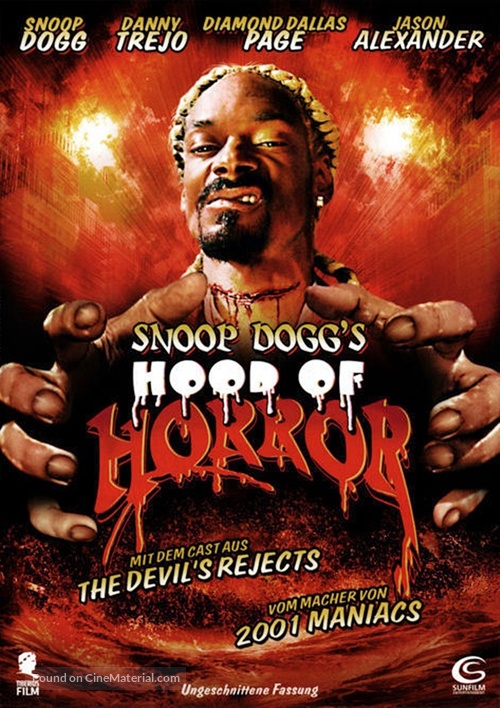 Hood of Horror - German DVD movie cover