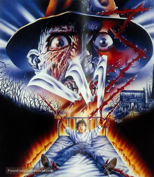 A Nightmare On Elm Street 3: Dream Warriors - French Key art