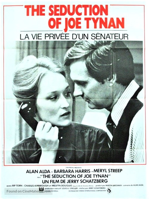 The Seduction of Joe Tynan - French Movie Poster