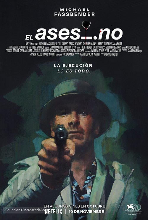 The Killer - Argentinian Movie Poster