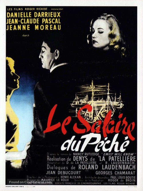 Le salaire du p&eacute;ch&eacute; - French Movie Poster