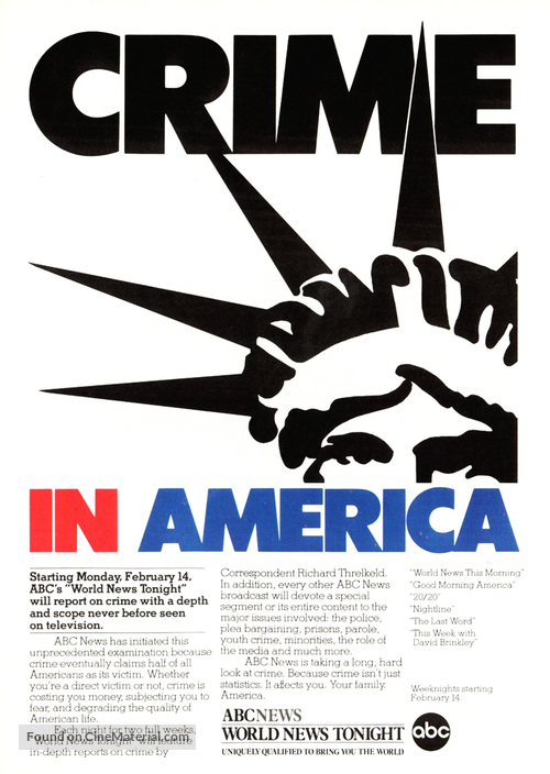 &quot;Counterattack: Crime in America&quot; - Movie Poster