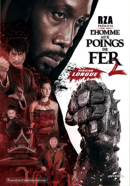 The Man with the Iron Fists 2 - French DVD movie cover