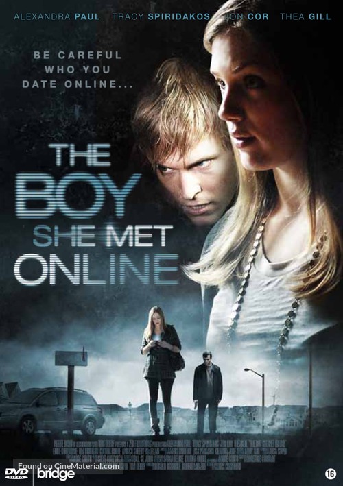 The Boy She Met Online - Dutch DVD movie cover