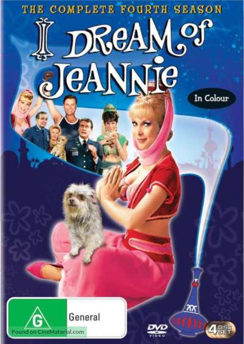 &quot;I Dream of Jeannie&quot; - Australian DVD movie cover