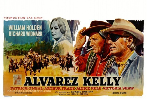 Alvarez Kelly - Belgian Movie Poster