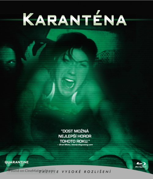 Quarantine - Czech Blu-Ray movie cover