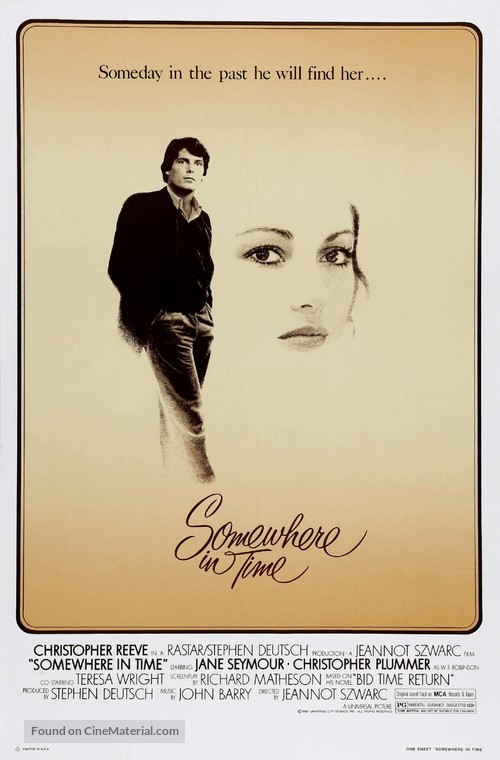 Somewhere in Time - Theatrical movie poster