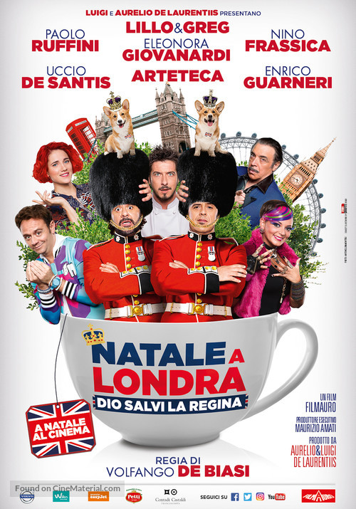 Natale a Londra: Dio Salvi la Regina - Italian Movie Poster