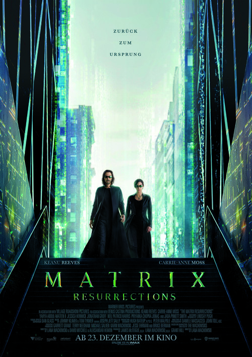 The Matrix Resurrections - German Movie Poster