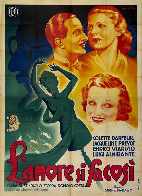 L&#039;amore si fa cos&igrave; - Italian Movie Poster