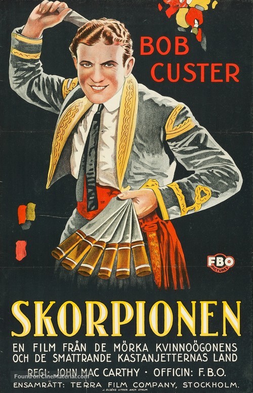 Border Whirlwind - Swedish Movie Poster