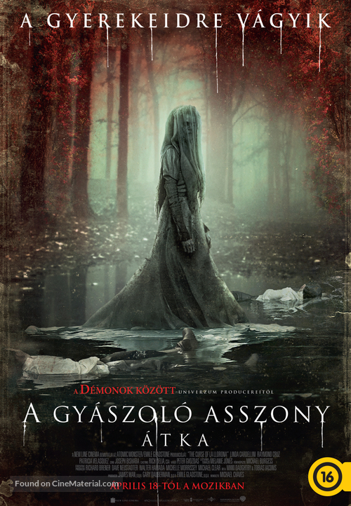 The Curse of La Llorona - Hungarian Movie Poster