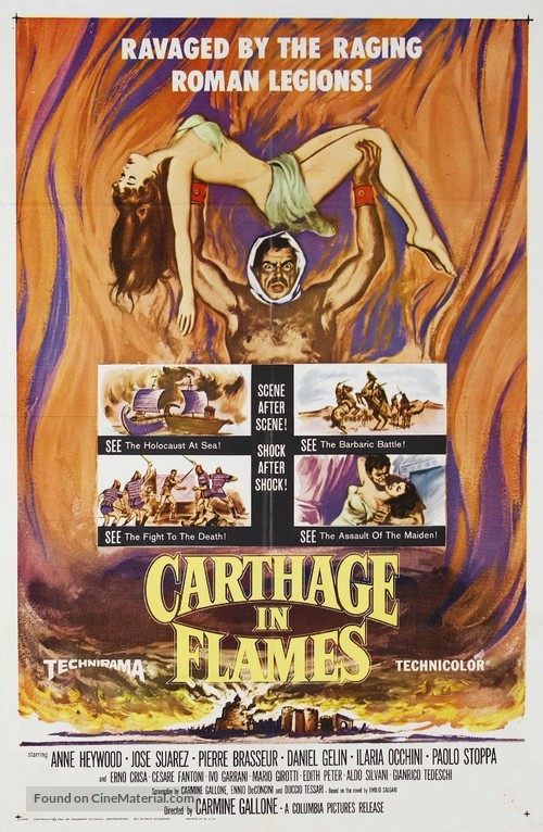 Cartagine in fiamme - Movie Poster