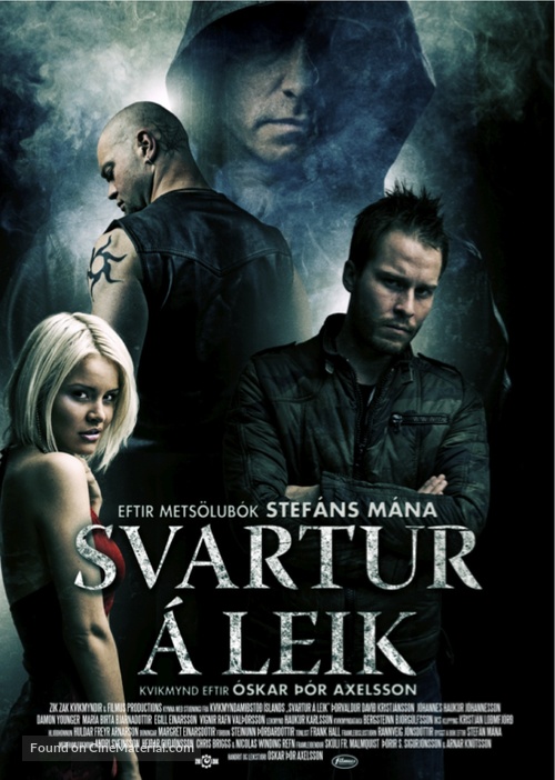 Svartur &aacute; leik - Icelandic Movie Poster