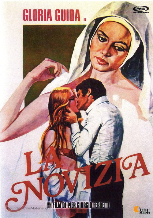 La novizia - Italian DVD movie cover