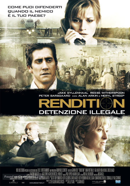 Rendition - Italian poster
