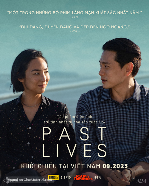 Past Lives (2023) Vietnamese movie poster