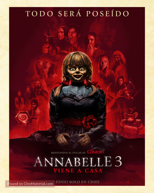 Annabelle Comes Home - Mexican Movie Poster