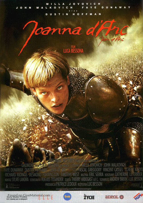 Joan of Arc - Polish Movie Poster