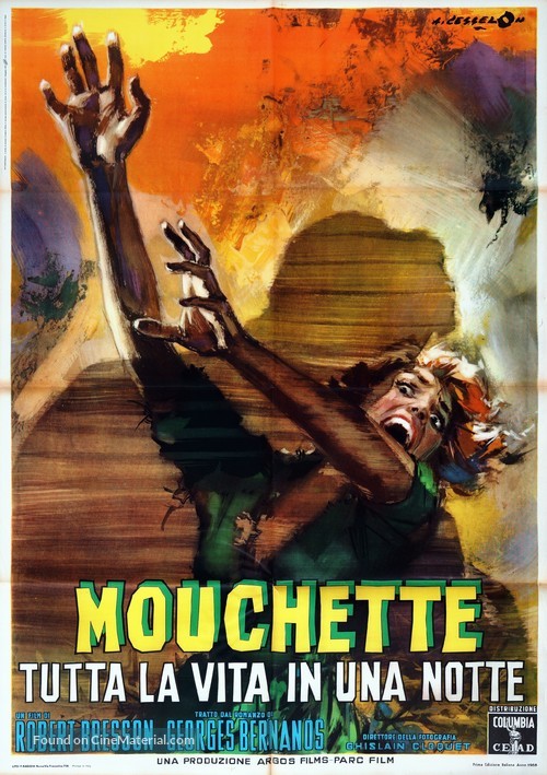 Mouchette - Italian Movie Poster