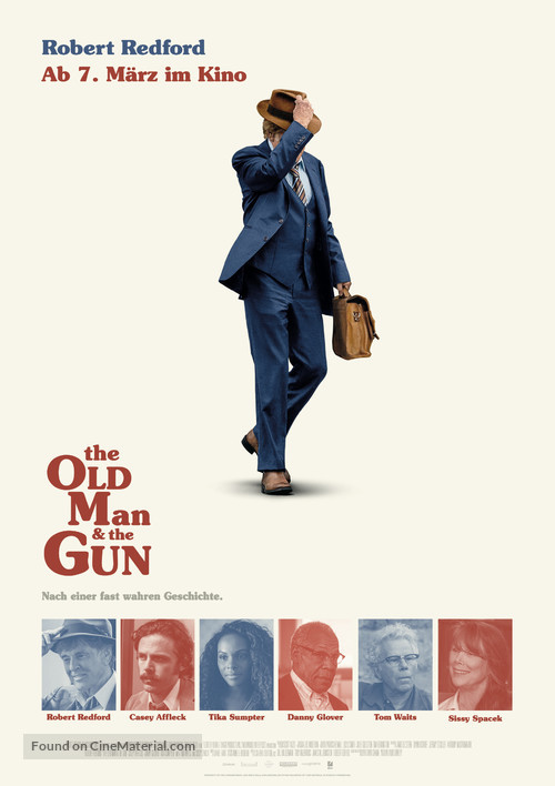 Old Man and the Gun - Swiss Movie Poster