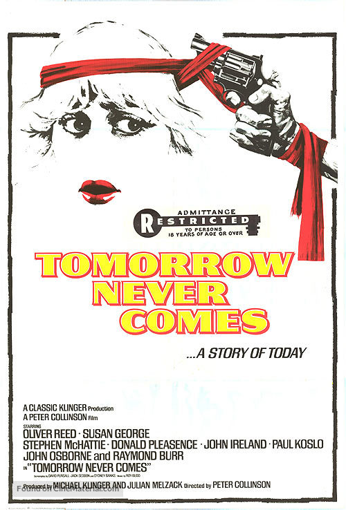 Tomorrow Never Comes - Canadian Movie Poster