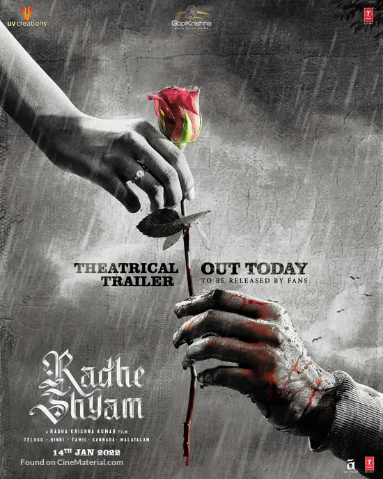 Radhe Shyam 2022 Indian Movie Poster radhe-shyam-2022-indian-movie-poster