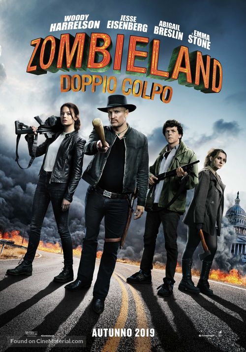 Zombieland: Double Tap - Italian Movie Poster