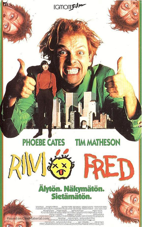 Drop Dead Fred - Finnish VHS movie cover