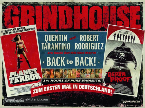 Grindhouse - German Movie Poster