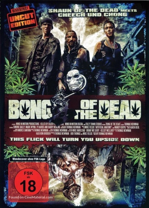 Bong of the Dead - German DVD movie cover