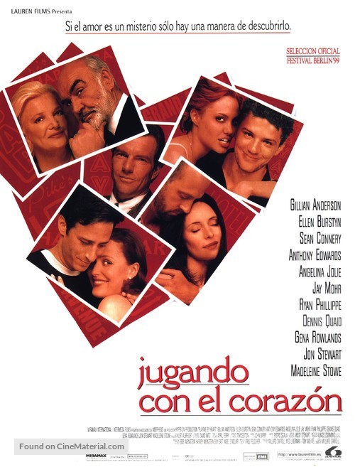 Playing By Heart - Spanish Movie Poster