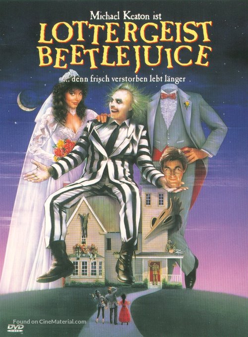 Beetle Juice - German DVD movie cover