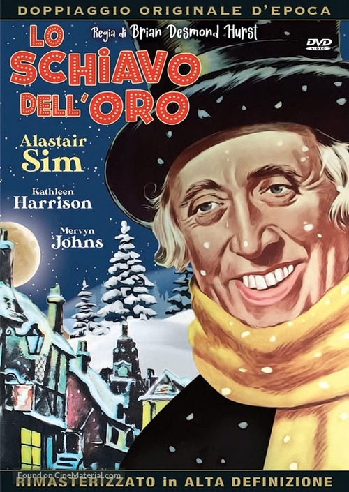 Scrooge - Italian DVD movie cover